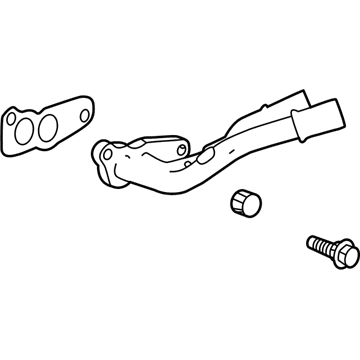 GM 12676954 Pipe Assembly 12676954 GM Pipe Assembly Illustration 1 of 1