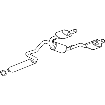 Buick 23125935 Muffler & Pipe