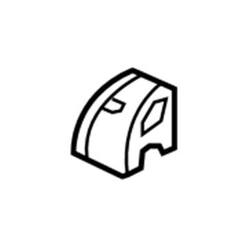88897615 GM Seat Belt Cover Illustration 1 of 1