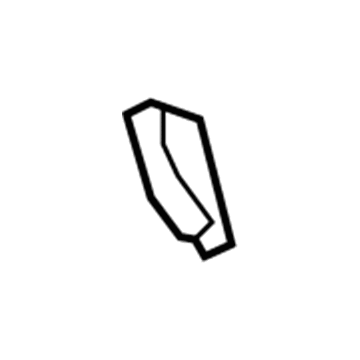 GM 88897619 Seat Belt Bezel 88897619 GM Seat Belt Bezel Illustration 1 of 1