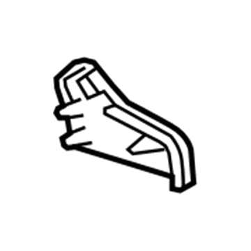 GM 88895371 Inner Cover, Gray, Front Passenger Side 88895371 GM Inner Cover, Gray, Front Passenger Side Illustration 1 of 1