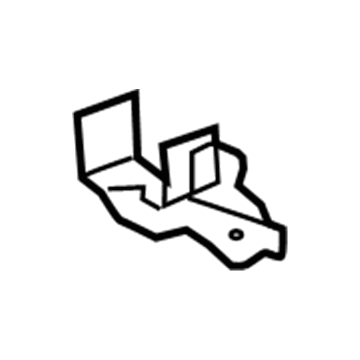 GM 12778775 Rear Reinforcement 12778775 GM Rear Reinforcement Illustration 1 of 1