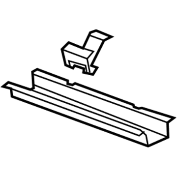 GM 20909062 Center Crossmember 20909062 GM Center Crossmember Illustration 1 of 1