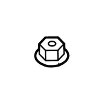 Chevy 3537772 Motor Mount Nut
