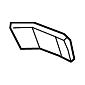 GM 23281220 Fuel Tank Lower Insulator 23281220 GM Fuel Tank Lower Insulator Illustration 1 of 1