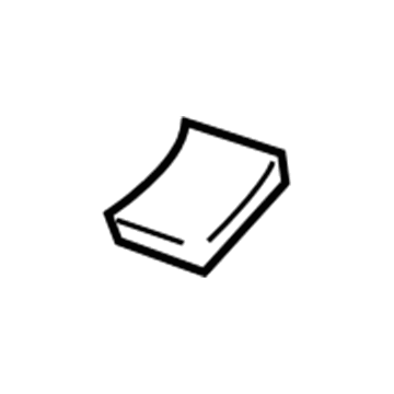 GM 23142158 Fuel Tank Lower Insulator 23142158 GM Fuel Tank Lower Insulator Illustration 1 of 1