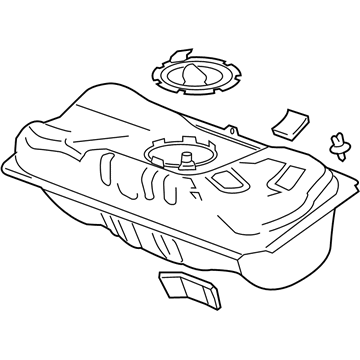 GM 84258180 Fuel Tank 84258180 GM Fuel Tank Illustration 1 of 1