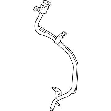 GM 84212606 Filler Neck 84212606 GM Filler Neck Illustration 1 of 1