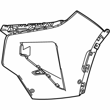 Chevy 26590838 Side Cover