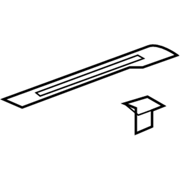 Chevy 15804105 Front Sill Plate