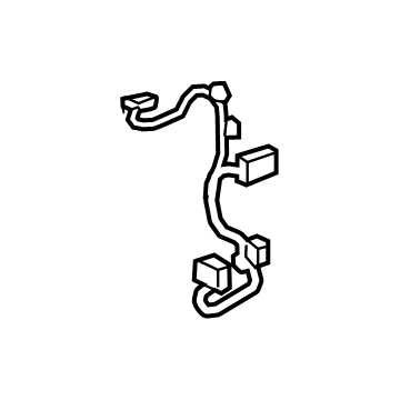 GM 84584289 Harness, Rear Passenger Side 84584289 GM Harness, Rear Passenger Side Illustration 1 of 1