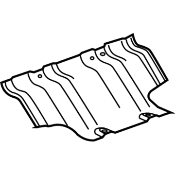 Chevy 23269406 Splash Shield