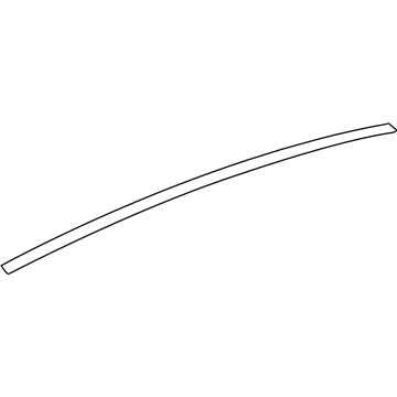 GM 15881910 Upper Weatherstrip, Lower 15881910 GM Upper Weatherstrip, Lower Illustration 1 of 1