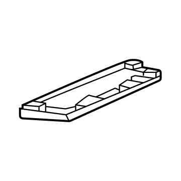 GM 85069392 Cover, Rocker Panel 85069392 GM Cover, Rocker Panel Illustration 1 of 1