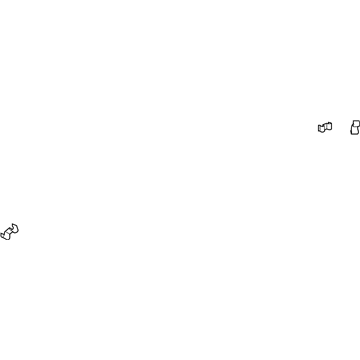 GM 13324828 Cooler Line Clip 13324828 GM Cooler Line Clip Illustration 1 of 1