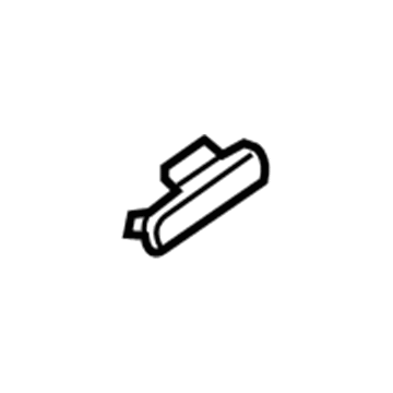 GM 20836060 Upper Pillar Trim Cover 20836060 GM Upper Pillar Trim Cover Illustration 1 of 1