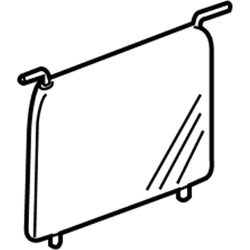 GM 20836012 Net, Rear Driver Side 20836012 GM Net, Rear Driver Side Illustration 1 of 1