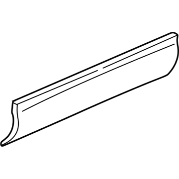 Buick Park Avenue Door Moldings - 12374517