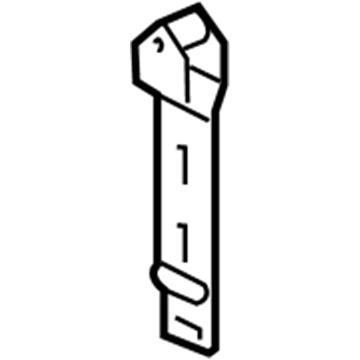 39187375 GM Side Bracket Illustration 1 of 1