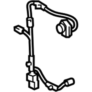 13429663 GM Release Cable, Driver Side Illustration 1 of 1
