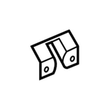 13404822 GM Front Bracket, Top Illustration 1 of 1