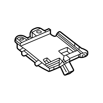 GM 26399267 Bracket Assembly-Wireless Charging System Module 26399267 GM Bracket Assembly-Wireless Charging System Module Illustration 1 of 1