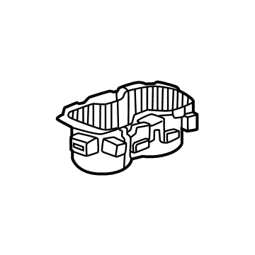 GM 26491754 Holder, Floor Console 26491754 GM Holder, Floor Console Illustration 1 of 1