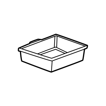 26523845 GM Tray, Floor Console Illustration 1 of 1