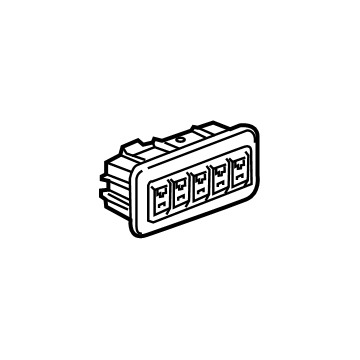 84688687 GM Multiplex Switch, Jet Black Illustration 1 of 1
