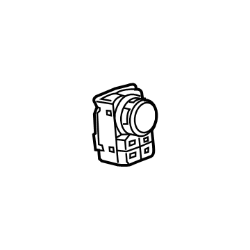 84490306 GM Select Switch, Jet Black Illustration 1 of 1