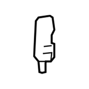 GM 20785356 Lock Knob 20785356 GM Lock Knob Illustration 1 of 1