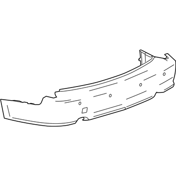 Cadillac SRX Bumper Cover - 12335713