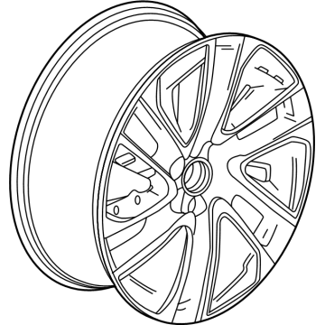 Cadillac 86774809 Wheel, Alloy