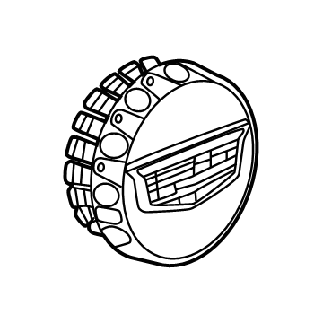 Cadillac 84638168 Center Cap