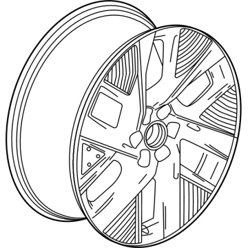 Cadillac 86774807 Wheel, Alloy