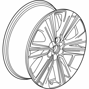 Cadillac 86774811 Wheel, Alloy