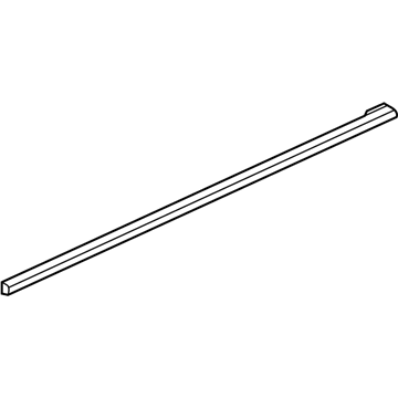 84325911 GM Belt Molding, Rear Driver Side Illustration 1 of 1