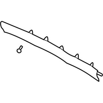 GM 15843019 Front Seal 15843019 GM Front Seal Illustration 1 of 1