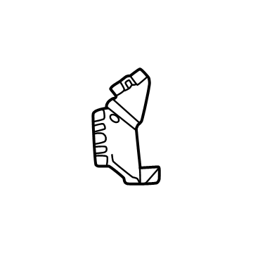 GM 84785378 Bracket-Body Side Front Fender Lower Front 84785378 GM Bracket-Body Side Front Fender Lower Front Illustration 1 of 1