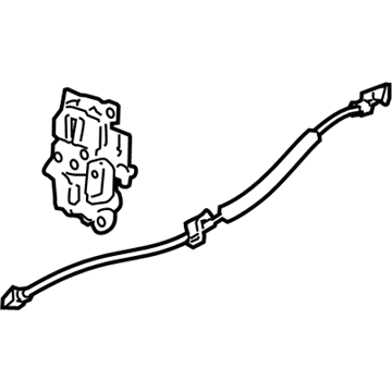 Chevy 22862033 Lock Assembly