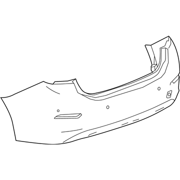 Chevy Cruze Bumper Cover - 42646244