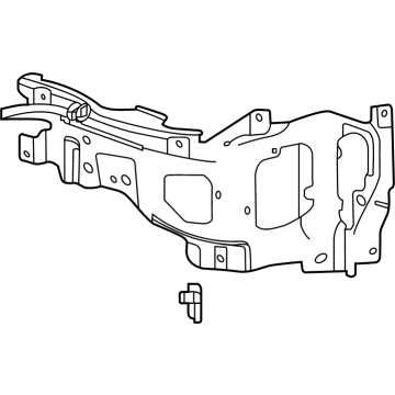 GM 84694271 Outer Bracket, Driver Side 84694271 GM Outer Bracket, Driver Side Illustration 1 of 1