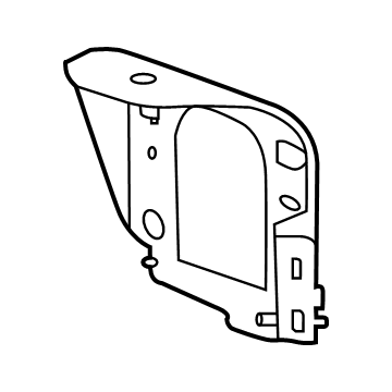 GM 84568469 Support Bracket, Driver Side 84568469 GM Support Bracket, Driver Side Illustration 1 of 1