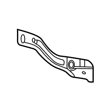 GM 84683448 Inner Bracket, Driver Side 84683448 GM Inner Bracket, Driver Side Illustration 1 of 1