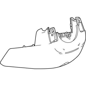 Chevy 84910415 Lower Column Cover