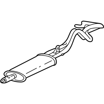 Chevy 15637053 Muffler & Pipe