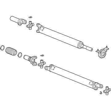 Chevy Silverado 3500 HD Drive Shaft - 84669681