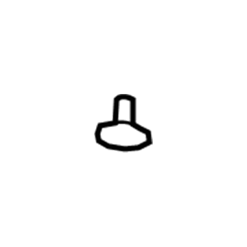 GM 25942004 Headliner Retainer, Rear 25942004 GM Headliner Retainer, Rear Illustration 1 of 1