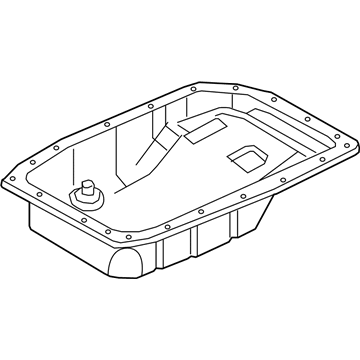Chevy Suburban 1500 Transmission Pan - 24222657