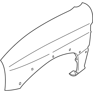 Chevy Tracker Fender - 91176542